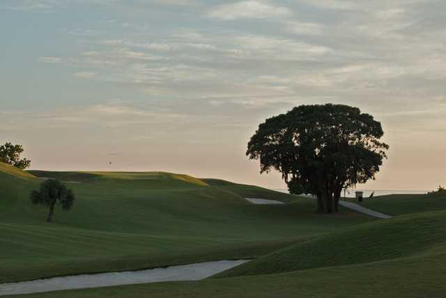 A view of hole #7 at Port Royal Golf Course.