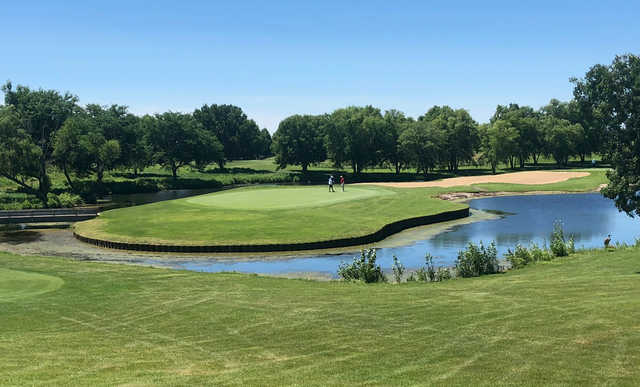 View of a green at Redtail Golf Club