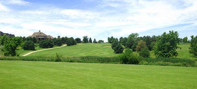 A view of a fairway at NuMark Golf Course.
