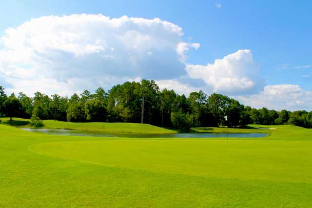 A view of a hole at Nature Walk Golf Club.