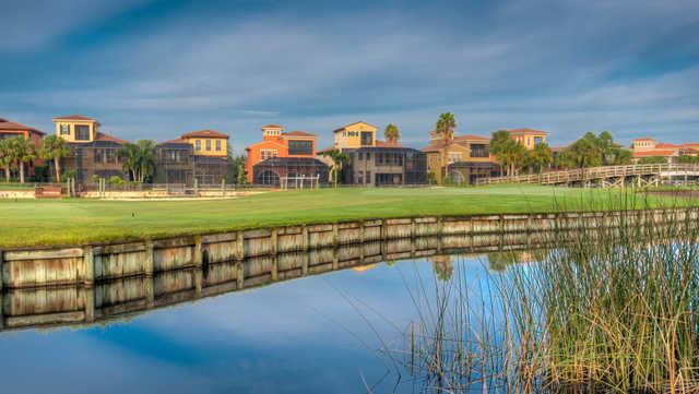 View of the 18th green at Waterlefe Golf & River Club