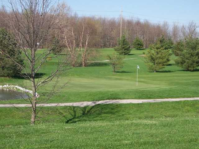 A view of the 9th green at Morningstar Golf Club
