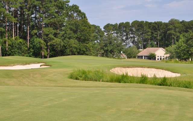 A view of hole #6 at Hidden Cypress Golf Club.