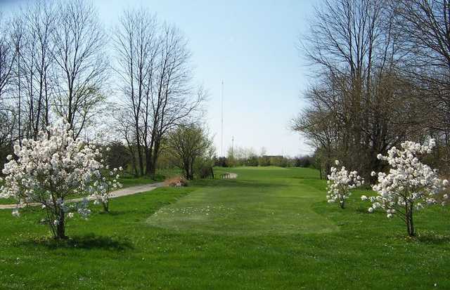 A view from the 17th tee box at Morningstar Golf Club