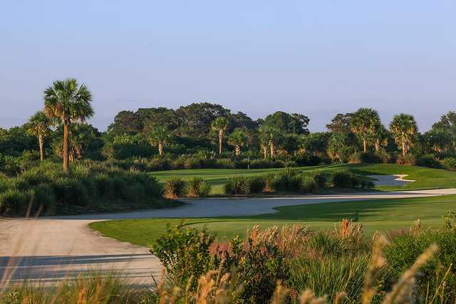 A view of a green at Osprey Point Golf Club.