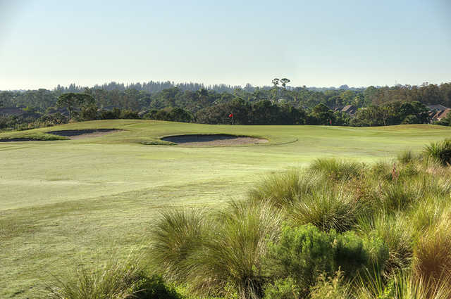 A view of hole #18 at Park Ridge Golf Course.