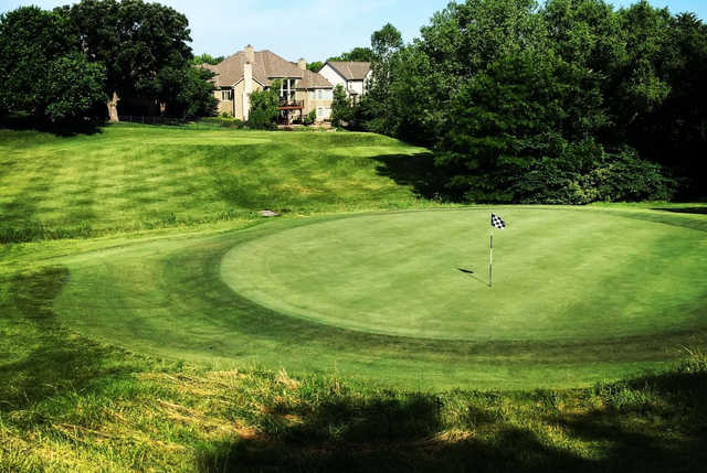 A view of a hole at Ironhorse Golf Club.