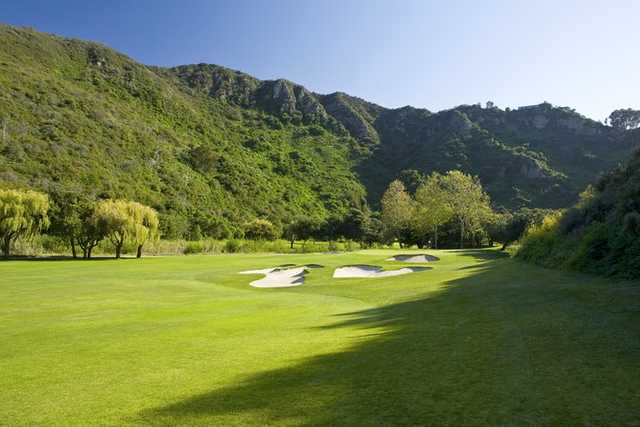 A view of hole #7 from Ben Brown's Golf Course at The Ranch Laguna Beach.