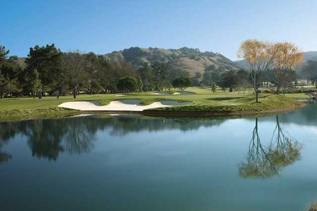 A view of a hole at Corral De Tierra Country Club.