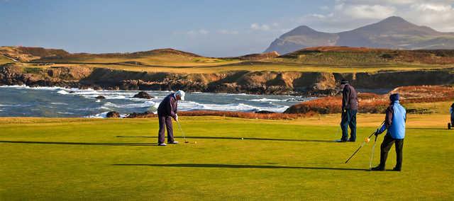 A view from Nefyn Golf Club