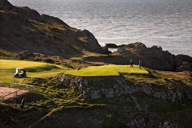 A view from Nefyn Golf Club.