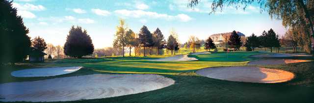 View of the Red's 8th hole at Barriere de Deauville Golf Club