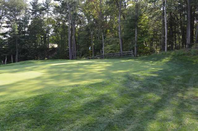 View of a green at Windham Golf Course