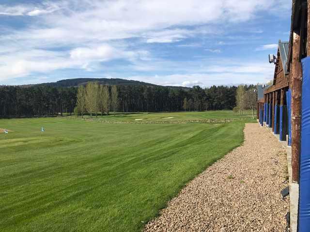 A view from Inchmarlo Golf Centre