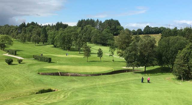 A view from Dungannon Golf Club.