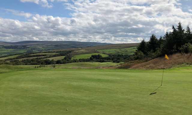 View from a green at Burnley Golf Club