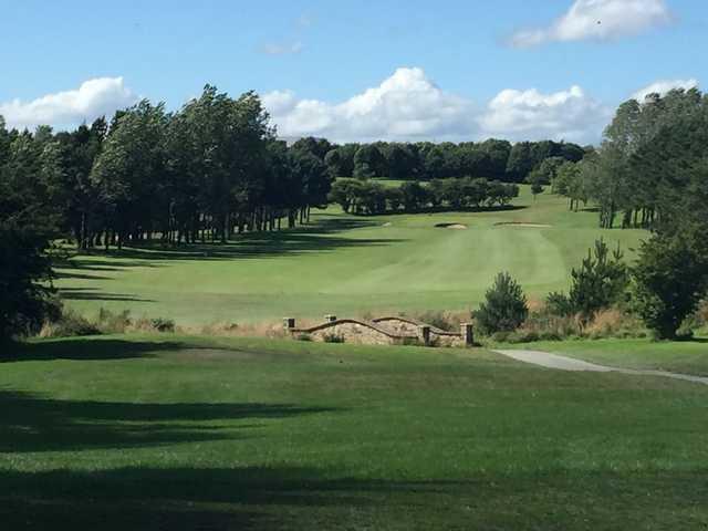 View from the 9th tee at Hobson Golf Club