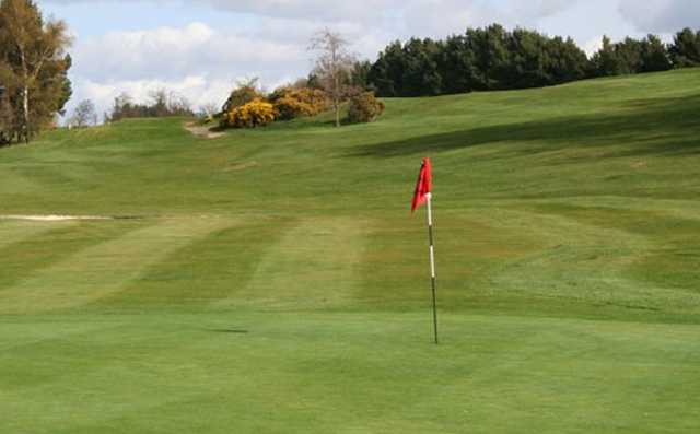 A view of the 10th hole at Linlithgow Golf Club