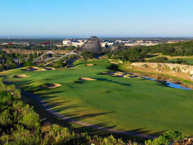 A view from the 7th tee at La Cantera Golf Club