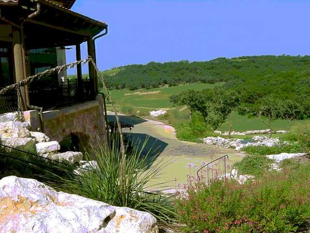 A view from the clubhouse at La Cantera Resort
