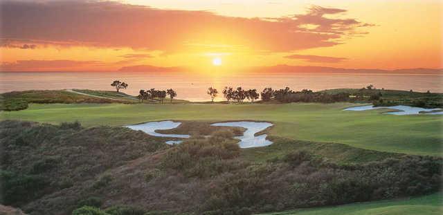 A view from the North course at Pelican Hill Golf Club