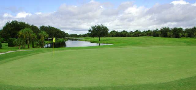 View from a green at The Preserve Golf Club