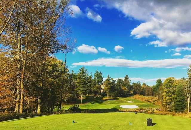 A view from a tee at Whiskey Creek Golf Club.