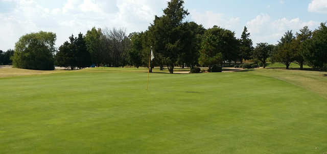 A view of a hole from the Golf Club at Cimarron Trails.