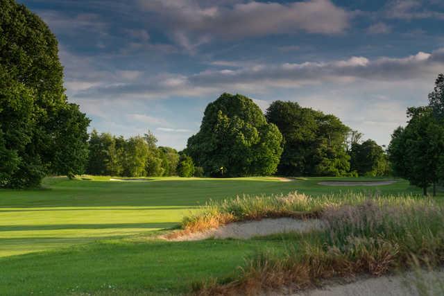 View of the 3rd green at Galgorm Castle Golf Club