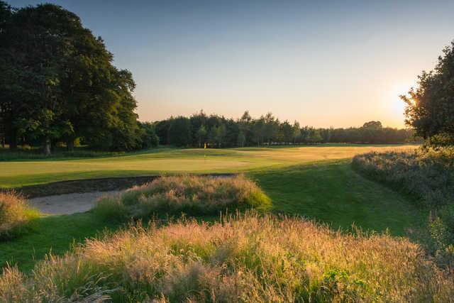 View of the 8th green at Galgorm Castle Golf Club