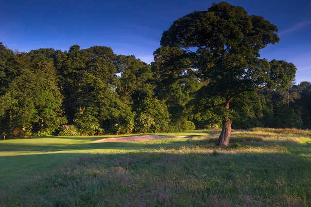 Approach to the 10th hole at Galgorm Castle Golf Club