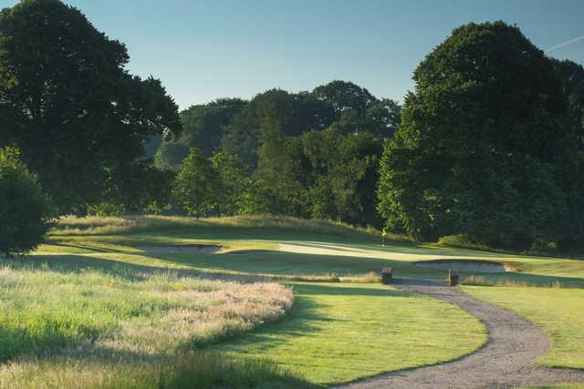 View of the 12th green at Galgorm Castle Golf Club