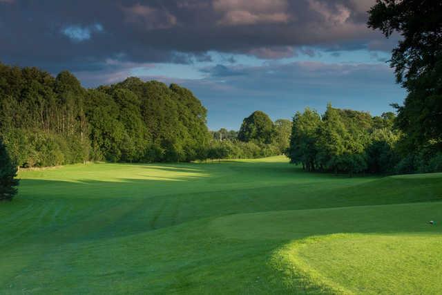 View from the 17thh tee at Galgorm Castle Golf Club