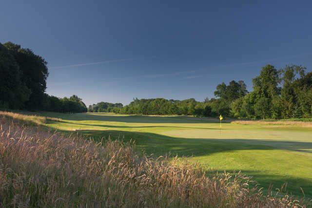 View of the 18th green at Galgorm Castle Golf Club