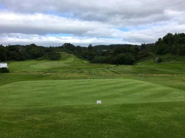 A view of a hole at Glencruitten Golf Club.