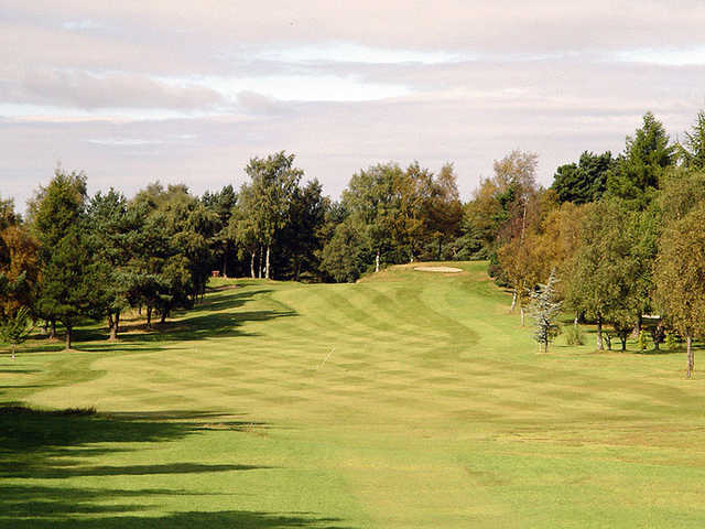 A view of fairway #11 at Hayston Golf Club.