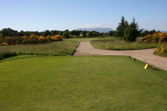 A view from tee #3 at The Muir of Ord Golf Club.