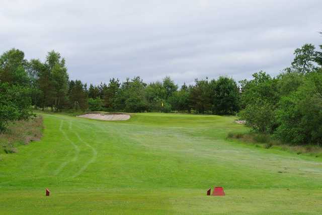 A view from tee #5 at Shotts Golf Club.