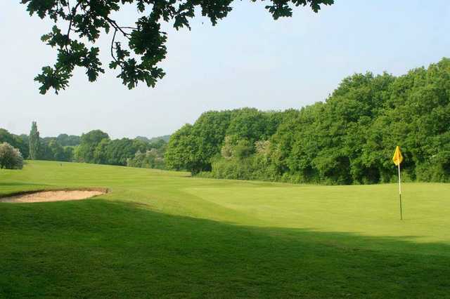 A view of a hole at Colchester Golf Club.