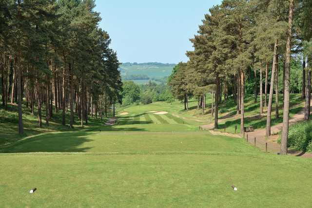 A view from the 11th tee at Westerham Golf Club