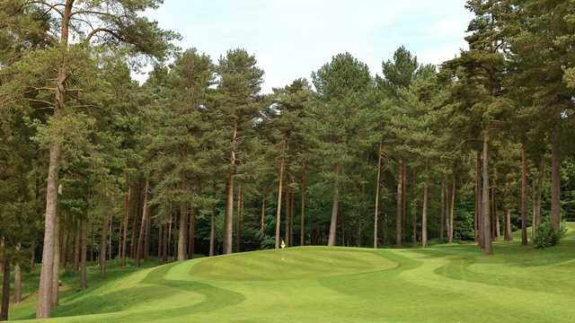 View of the 17th hole at Westerham Golf Club