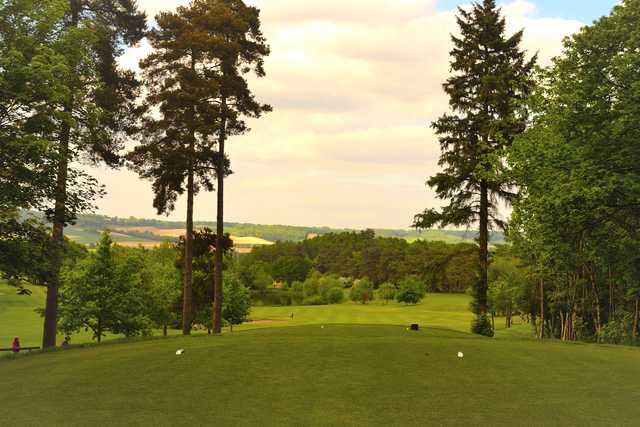 View from the 2nd tee at Westerham Golf Club