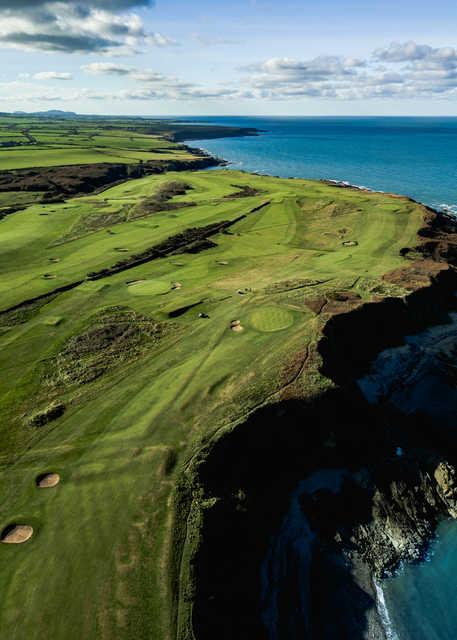 Aerial view from Nefyn Golf Club