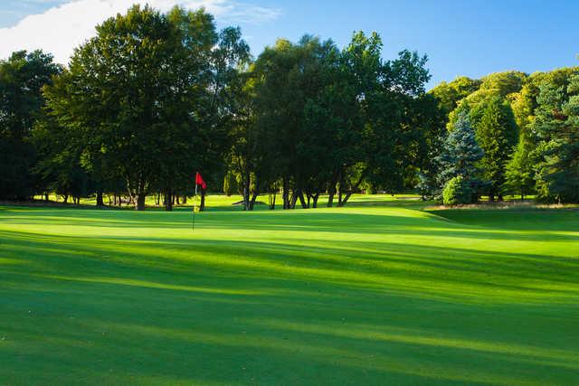 A view of hole #1 at Bishopbriggs Golf Club.