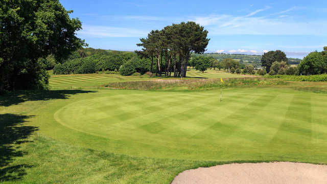 A view of hole #13 at Shanklin & Sandown Golf Club.