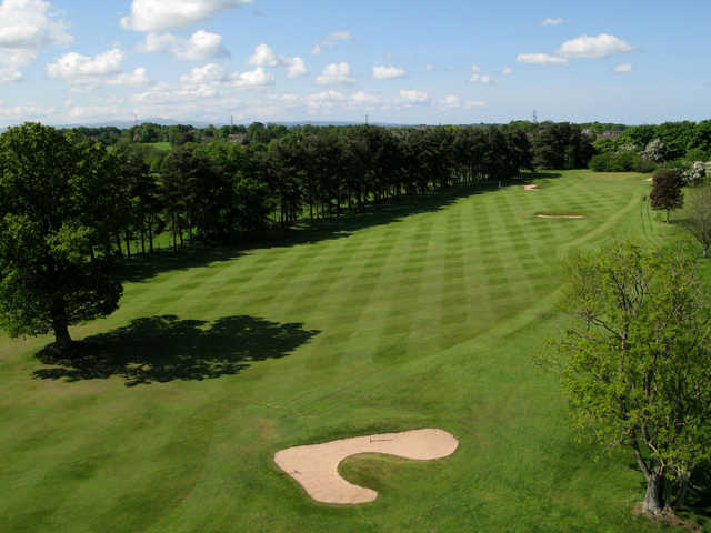 Aerial view from Carlisle Golf Club