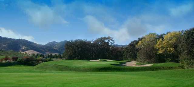 A view of the 2nd hole at Paradise Valley Golf Course.