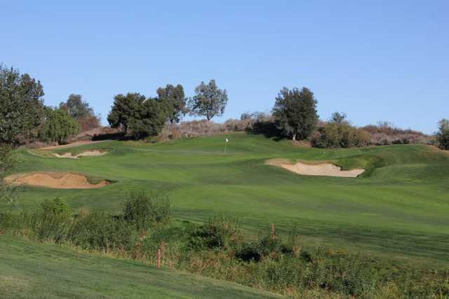 A view of a hole from Morongo Golf Club at Tukwet Canyon.