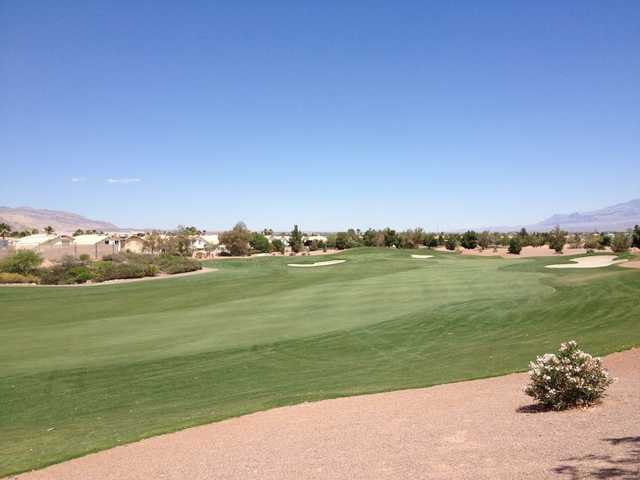 A view of a fairway at Durango Hills Golf Course.