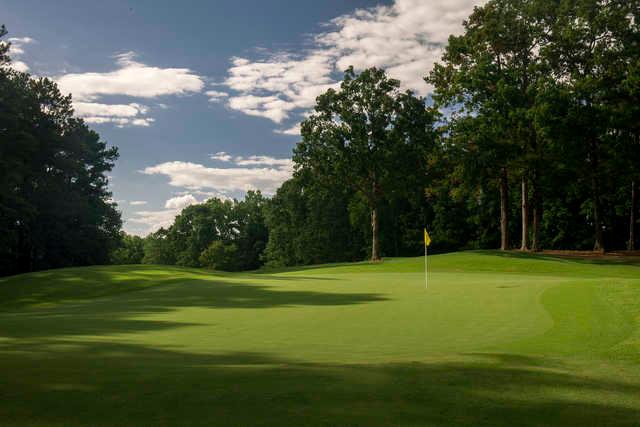 A view of a hole at Legacy Golf Links.